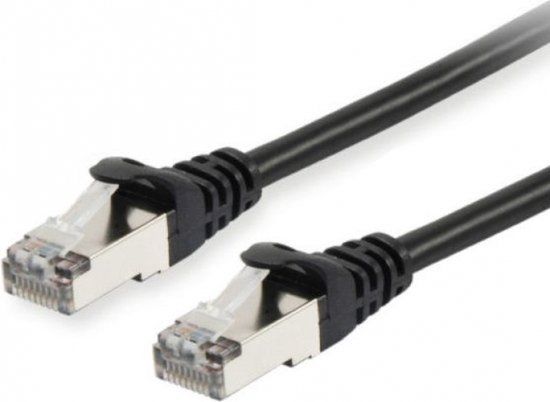 Equip Patchkabel RJ45 Cat6A S/FTP PIMF 5,00 m zwart