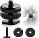 MOJOGEAR Cold Shoe-adapter voor Cold Shoe-mount - 1/4 inch schroef voor camera-accessoires - Metaal - Zwart