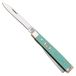 Case Baby Doc Seafoam Green G-10, 18108, 10282SP SS couteau de poche
