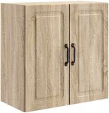 vidaXL Wandkast 59 x 31 x 60 cm Bewerkt hout Sonoma Eiken