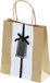 Folia Paper Kraft Paper Gift Bags, 20 Pieces, 18 x 8 x 21 cm, White