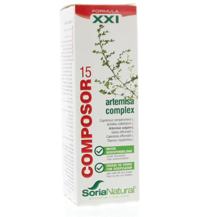 Soria Natural Composor 15 artemisia complex xxl 50 ml
