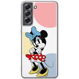 ERT GROUP mobiel telefoonhoesje voor Samsung S21 FE origineel en officieel erkend Disney patroon Minnie 078