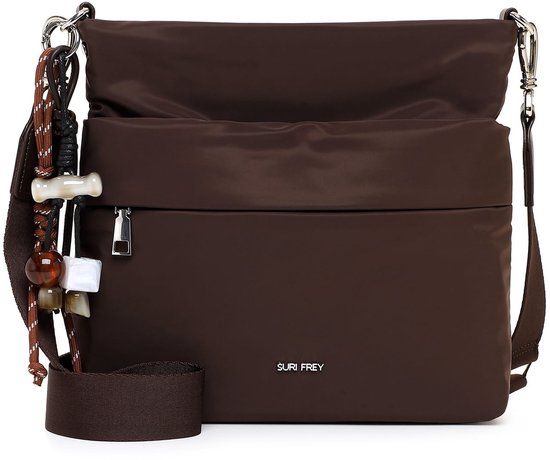 SURI FREY Schoudertas SFY Sandey (17341) Dames Handtas Polyester Bruin