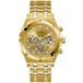 Guess GW0260G4 Continental Herenhorloge Goudkleurig Staal Analoog en Digitaal