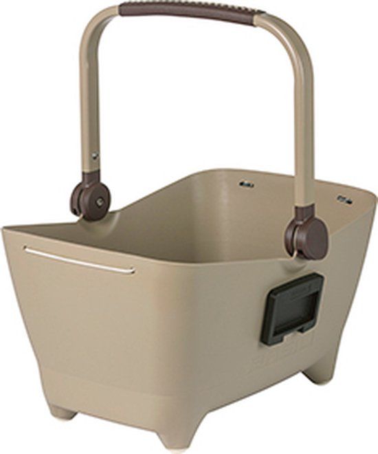 Basil Buddy Hondenfietsmand KF - Voorop - Bruin - 32L - Incl. Bevestigingssysteem - 5kg Max.