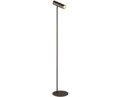 Home Sweet Home Focus vloerlamp - donkerbrons, GU10, verstelbaar