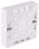 RS PRO Kabelinvoer, 1-voudig, 86,6 mm, 16 mm, 86,6 mm, 86,6 mm, wit