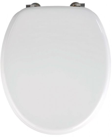 WENKO WC bril Valencia 36 x 43 cm MDF wit