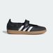 ADIDAS ORIGINALS Ballerina met riempjes 'Samba' zwart / wit