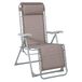 Hespéride HES-117894 relaxstoel Silos, taupe, gelegeerd staal, eenheidsmaat