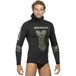 Salvimar Spearfishing, combinaison de plongée pour hommes, noir avec empiècements, vert militaire, XL