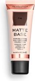 Makeup Revolution Matte Base Pore Blurring Full Coverage Foundation - F18