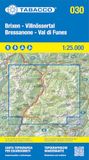 Bressanone Tabacco Wandern Brixen 1:25000: Tabacco Wanderkarte 1:25000