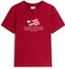 Tommy Hilfiger T-shirt Homme Coton Manches Courtes XXL Rouge