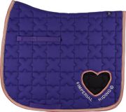 Imperial Riding HV Polo B.V. Zadeldekje IRHSymbol DR Royal purple Full Polyester Dressuur