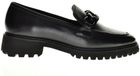 Ara Zwart Leder Loafer Maat 40