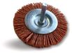 Brosse rotative en nylon - Ø 75 mm - Jeu de 3