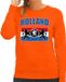 Bellatio Decorations Shoppartners Bv Oranje fan sweater voor dames - Holland met een Nederlands wapen - Nederland supporter - EK/ WK trui / outfit XS