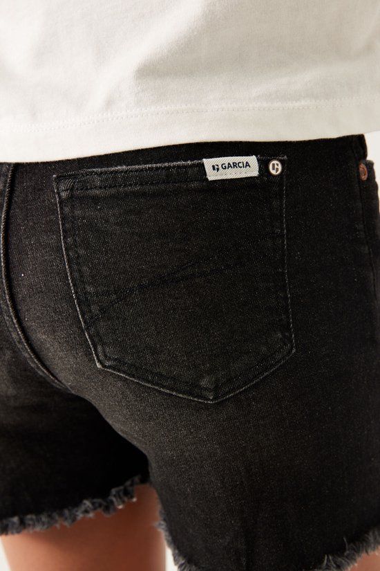 GARCIA Meisjes Shorts Zwart - Maat 140