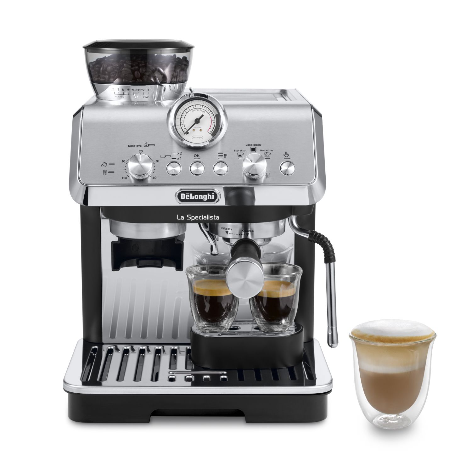 De'Longhi La Specialista Arte EC9155.MB - Espressomachine - 2.5L - Zwart/RVS