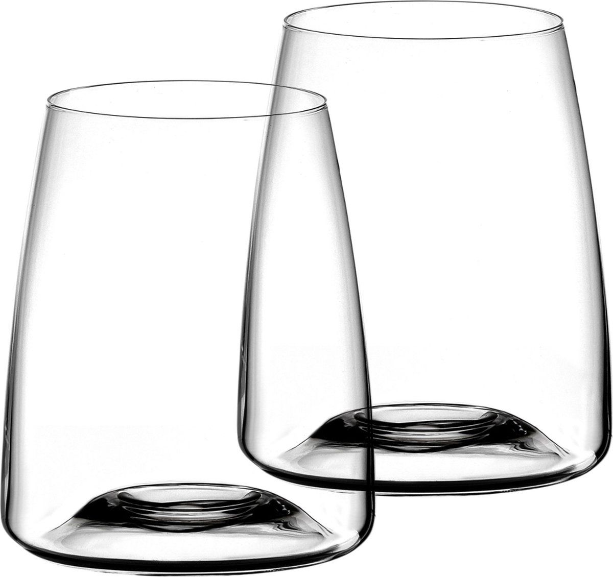 Zieher Vision Side Waterglazen - 2 stuks - Transparant