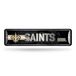 Rico Industries NFL New Orleans Saints Home Decor metalen straatnaambord (4" x 15")