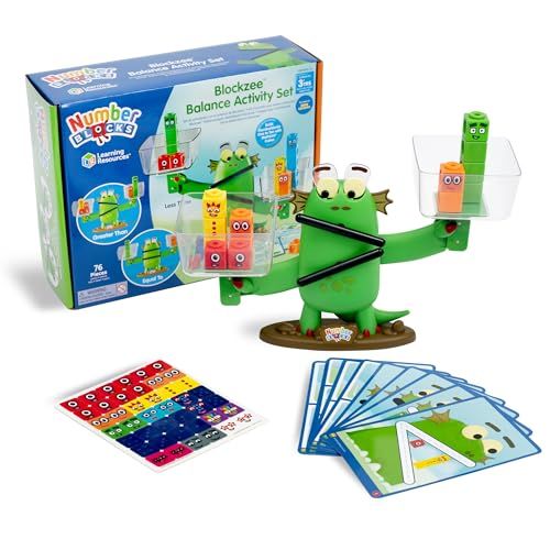 Learning Resources Numberblocks Blockzee Balance Activity Set - Math Toy for Kids