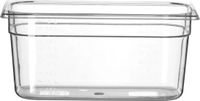 HENDI Gastronorm container – polycarbonaat – 5,7L – temperatuurbestendig – transparant