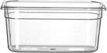 HENDI Gastronorm container – polycarbonaat – 5,7L – temperatuurbestendig – transparant
