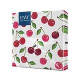 PAW Servetten 33 x 33 cm, 20 stuks - Kersenpatroon