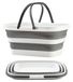 Lavabo pliable et portable d'une capacité de 8,5 litres pour le camping et les activités de plein air