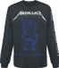 Metallica Fade Heren Shirt met lange mouwen - zwart - L