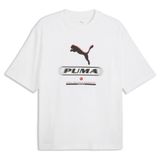 PUMA PUMA Sport Boxy Street Graphic T-shirt voor heren XXL, White