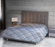 Homemania Kevin, 14856, dekbed, geometrisch, eenvoudig, winter, voor het bed, meerkleurig van microvezel, 170 x 250 cm