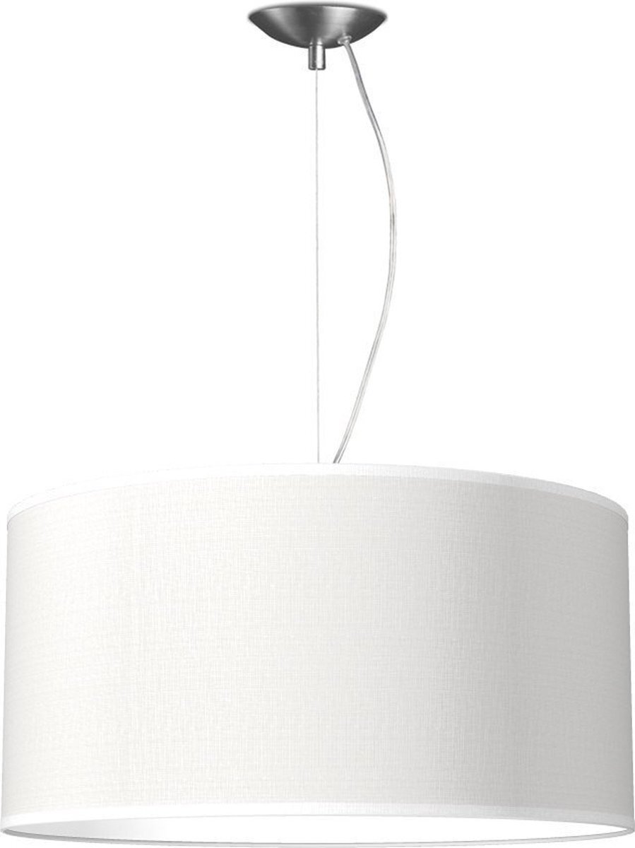Home Sweet Home hanglamp Bling - verlichtingspendel Deluxe inclusief lampenkap - lampenkap Ø 50 cm - pendel lengte 100 cm - geschikt voor E27 LED lamp - wit