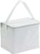 Merkloos Kleine koeltas voor lunch - wit - 20 x 13 x 17 cm - 4.5 liter