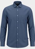 Hugo Boss BOSS Black Casual hemd lange mouw Blauw
