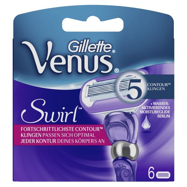 Gillette Venus Swirl - Paars - 6 stuks - 5 mesjes - Dames