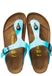 Birkenstock Gizeh Shiny Snake slippers blauw - Maat 35