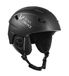 Black Crevice Stripe Skihelm