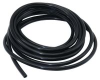 Merkloos Flexibele Siliconen Slang 9mm x 11mm 4M Zwart