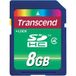 Transcend 8GB SDHC Class 4 - SD geheugenkaart