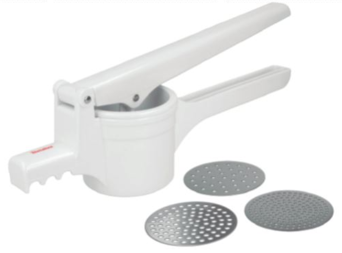Metaltex 25.17.15 - Aardappelstamper - Wit