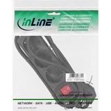 Inline Panda Inline 16435S stekkerdoos 5m zwart