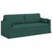 vidaXL Bank Donkergroen Stof 198 x 78 x 80 cm