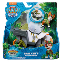 PAW Patrol Jungle Pups - Tracker's Aap-speelgoedauto met speelfiguur