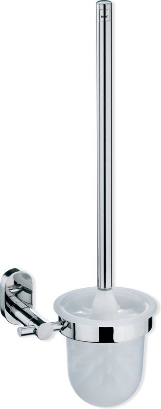 Kela Lucido Toiletborstelhouder met Wandbevestiging - Zilver