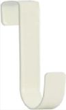Heble® 2 Stuks Deurhaak set Kunststof - Deurdikte van 4cm - Deurhanger Kapstok - Wit