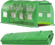Springos Folie Voor Kweekkas - Groen - 450x200x200 cm